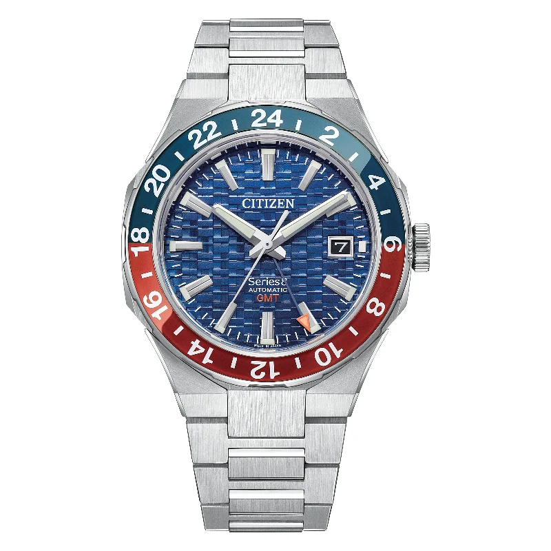 Fashionable Digital Watches For Men-Citizen Automatic Series8 880 GMT NB6030-59L