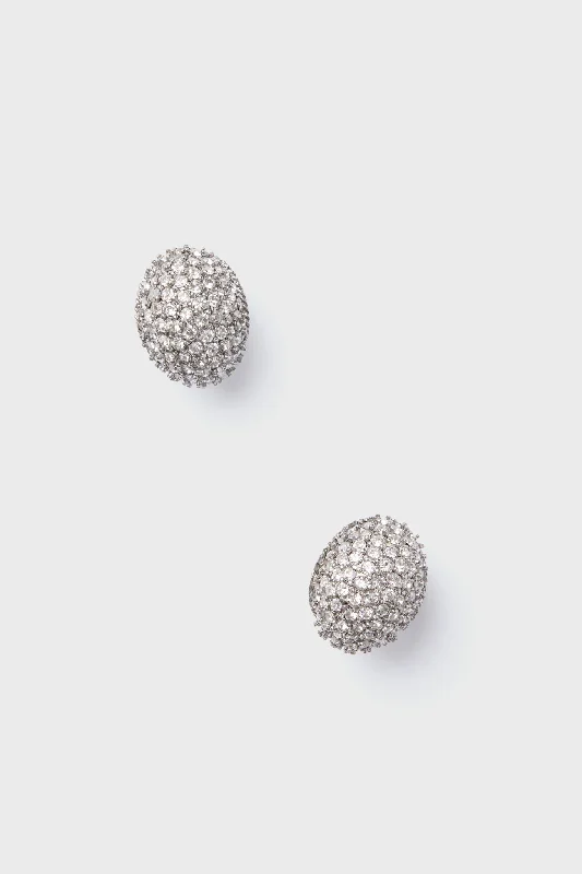 Designer Earrings With Diamonds For Gifts-Crystal Tinsel Earrings