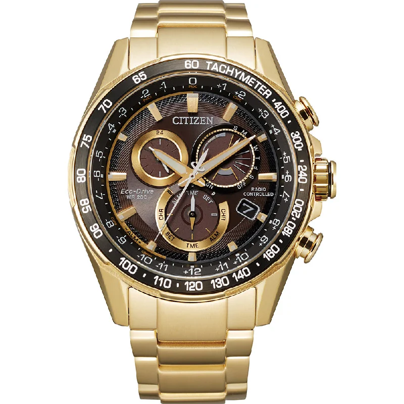 Automatic Watches For Watch Enthusiasts-Citizen Eco-Drive PCAT Perpetual Chrono A-T CB5912-50E