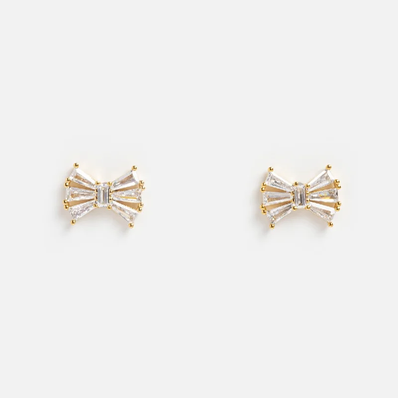 Silver Earrings For Casual Wear-Camille Stud Earrings