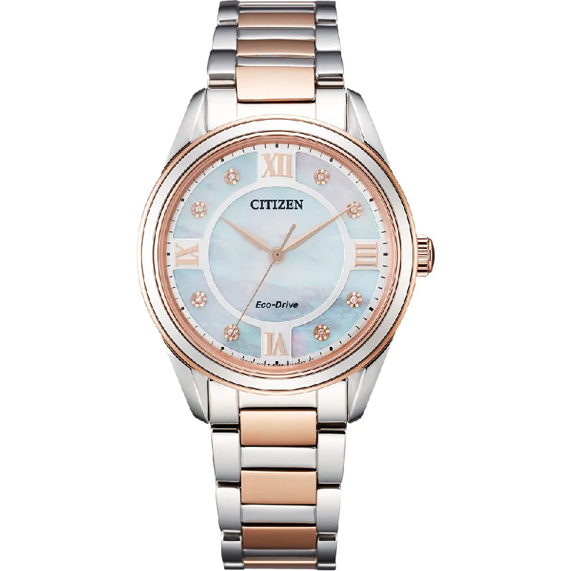 Women’s Watches With Date Functions-Citizen Eco-Drive Arezzo EM0876-51D