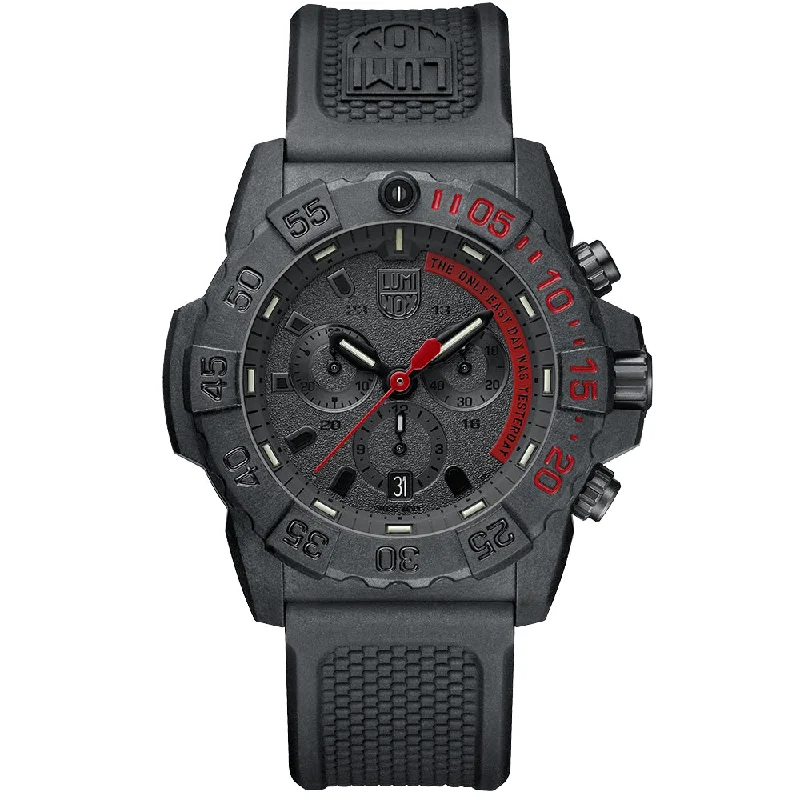 Casual Watches For Everyday Use-Luminox Navy Seal Chronograph Series 3581.EY