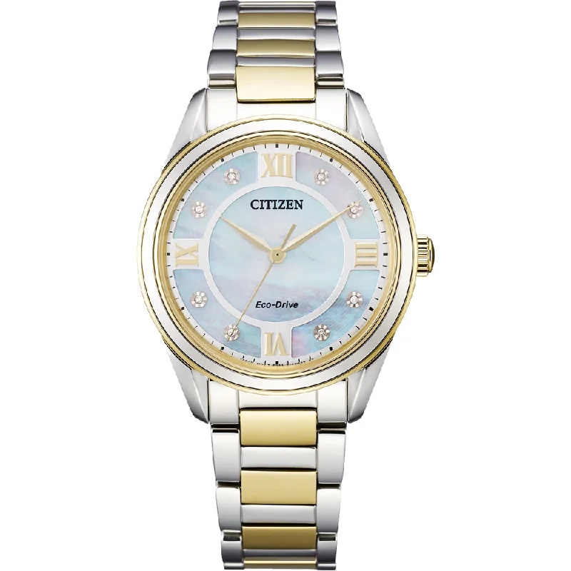 Comfortable Digital Watches For Men-Citizen Eco-Drive Arezzo EM0874-57D