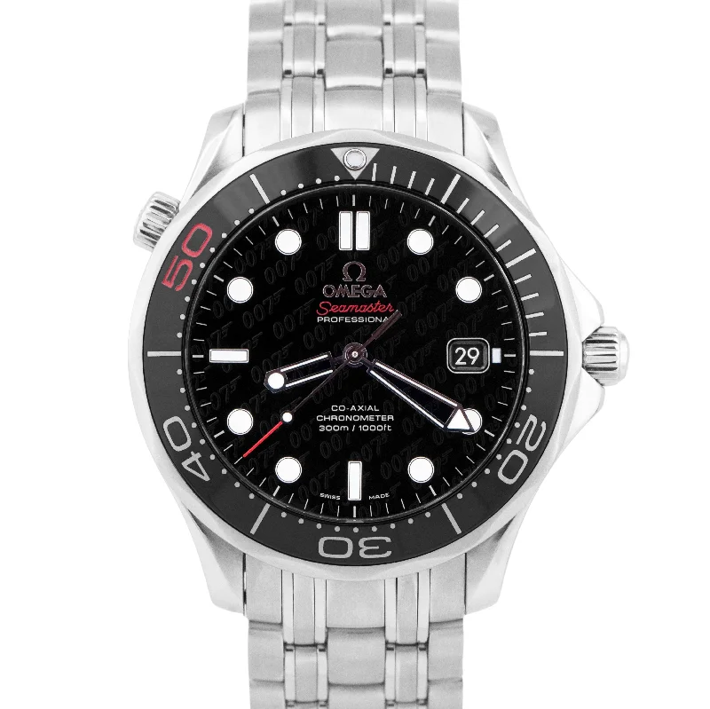 Luxury Watches For Special Occasions-MINT Omega Seamaster 41mm JAMES BOND 50th 007 212.30.41.20.01.005 Limited Watch