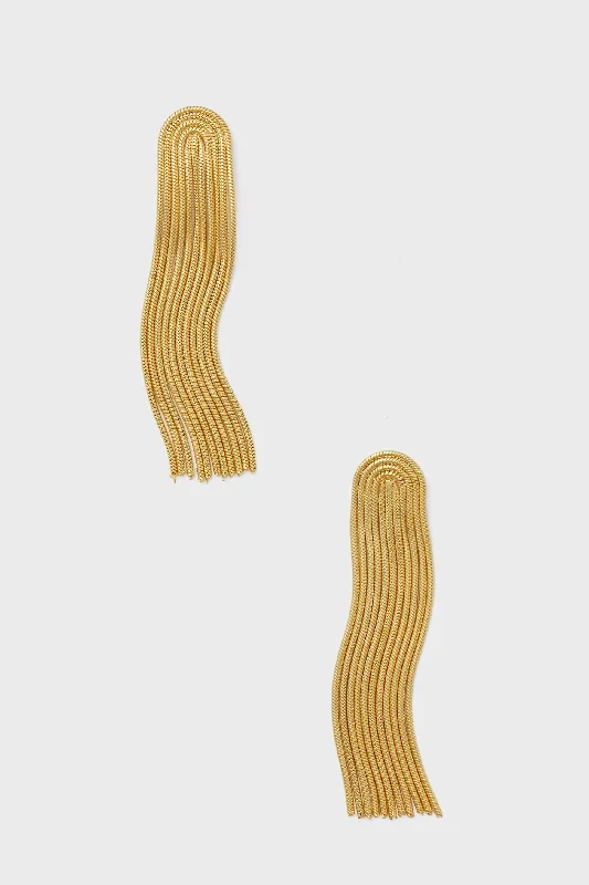 Dainty Hoop Earrings For Chic Look-Gold Trento Earrings